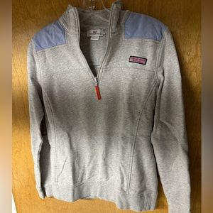 Vineyard Vines Shep Shirt size small, grey and pale blue